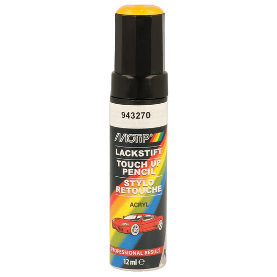 PINCEAU RETOUCHE KOMPAKT 943270 JAUNE BRILLANT 12ML MOTIP