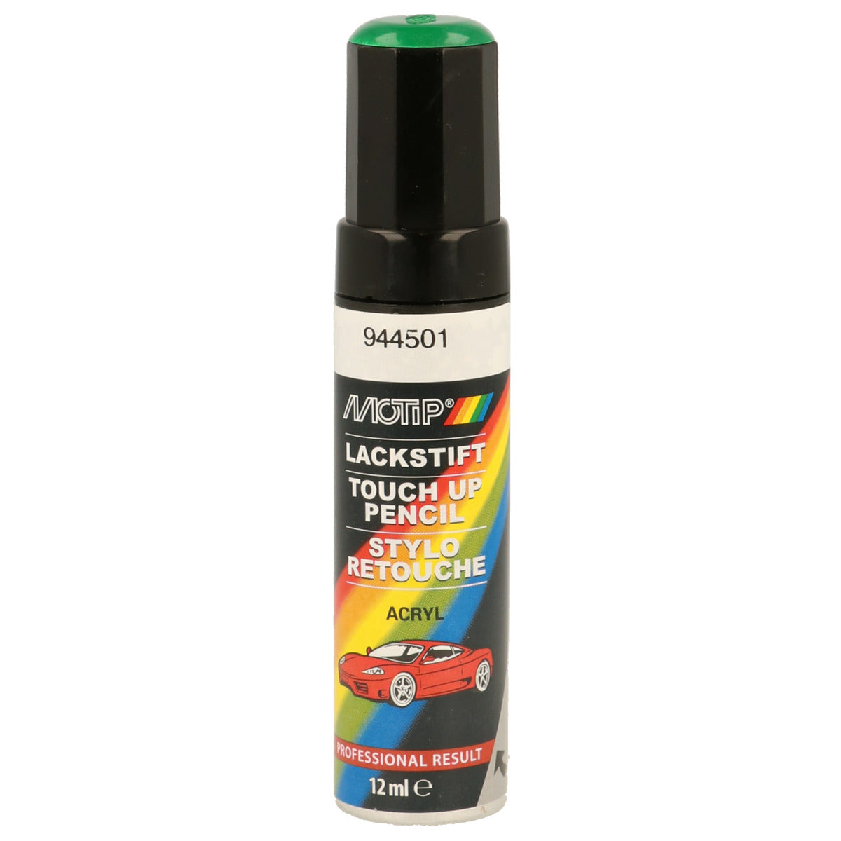 PINCEAU RETOUCHE KOMPAKT 944501VERT BRILLANT 12ML MOTIP
