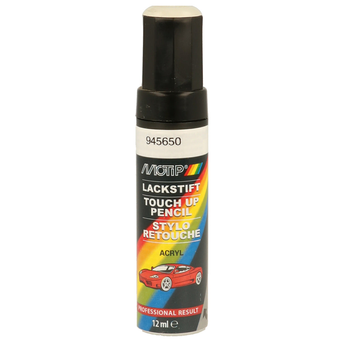 PINCEAU RETOUCHE KOMPAKT 945650 BLANC BRILLANT 12ML MOTIP