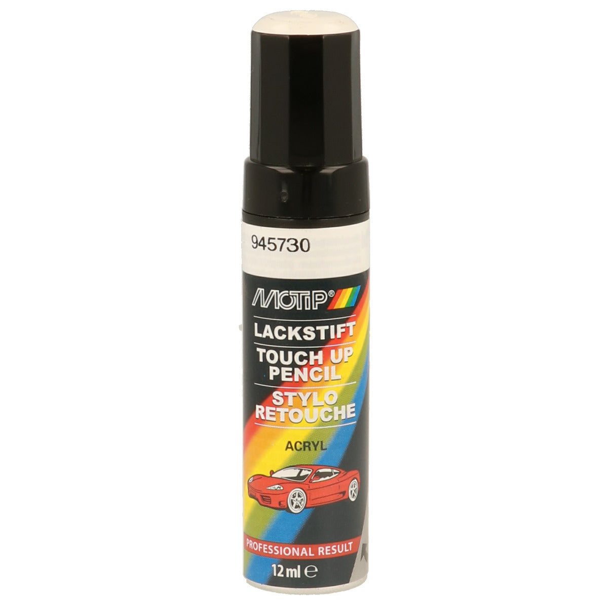 PINCEAU RETOUCHE KOMPAKT 945730 BLANC BRILLANT 12ML MOTIP