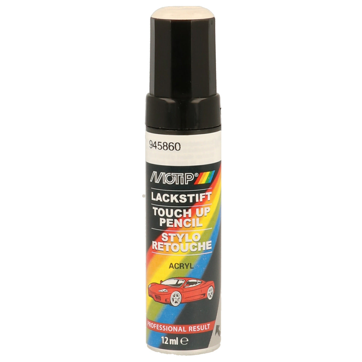 PINCEAU RETOUCHE KOMPAKT 945860 BLANC BRILLANT 12ML MOTIP
