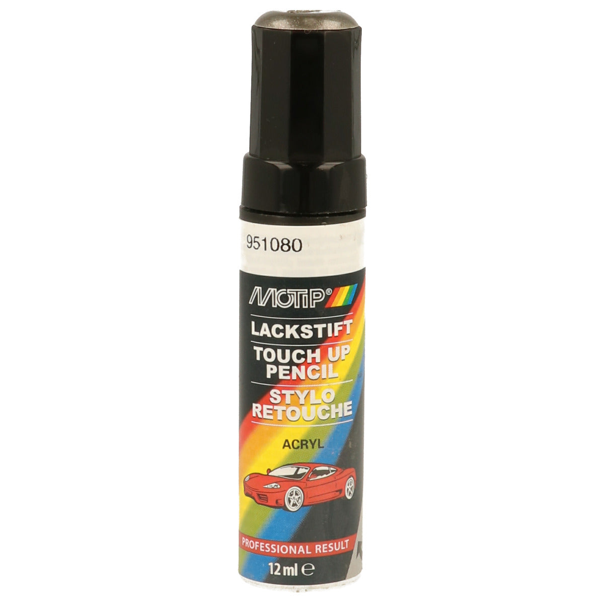 PINCEAU RETOUCHE KOMPAKT 951080 GRIS METALLISE 12ML MOTIP
