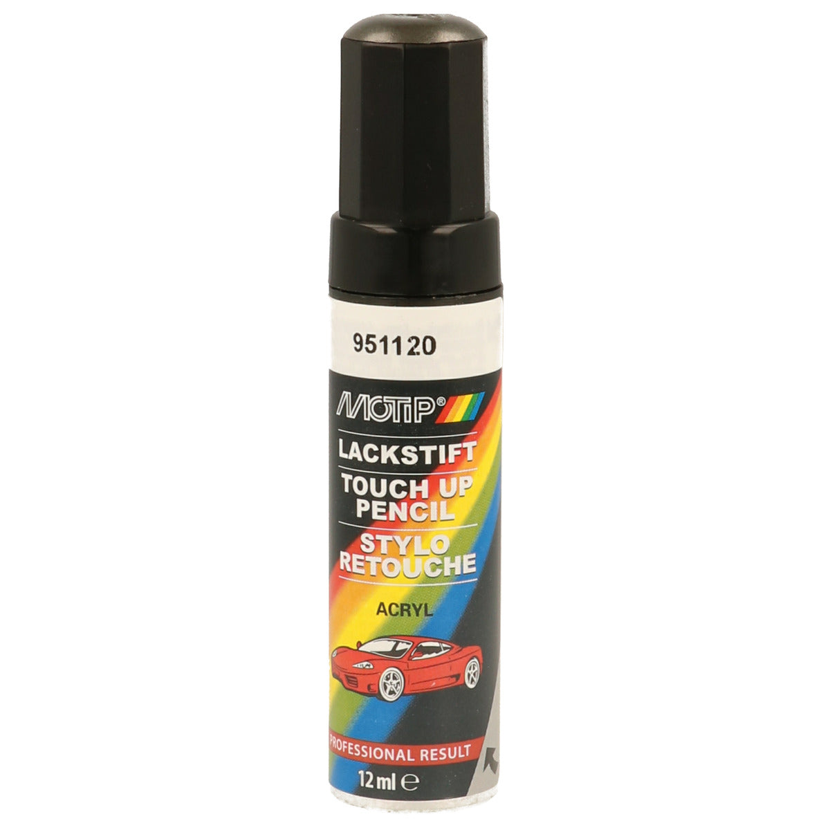 PINCEAU RETOUCHE KOMPAKT 951120 GRIS METALLISE 12ML MOTIP