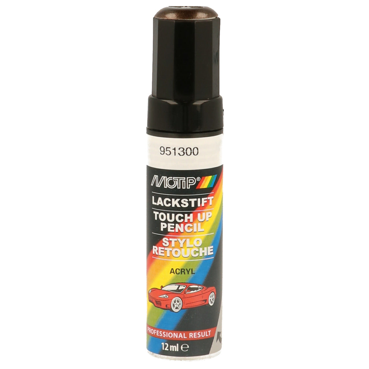 PINCEAU RETOUCHE KOMPAKT 951300 MARRON METALLISE 12ML MOTIP