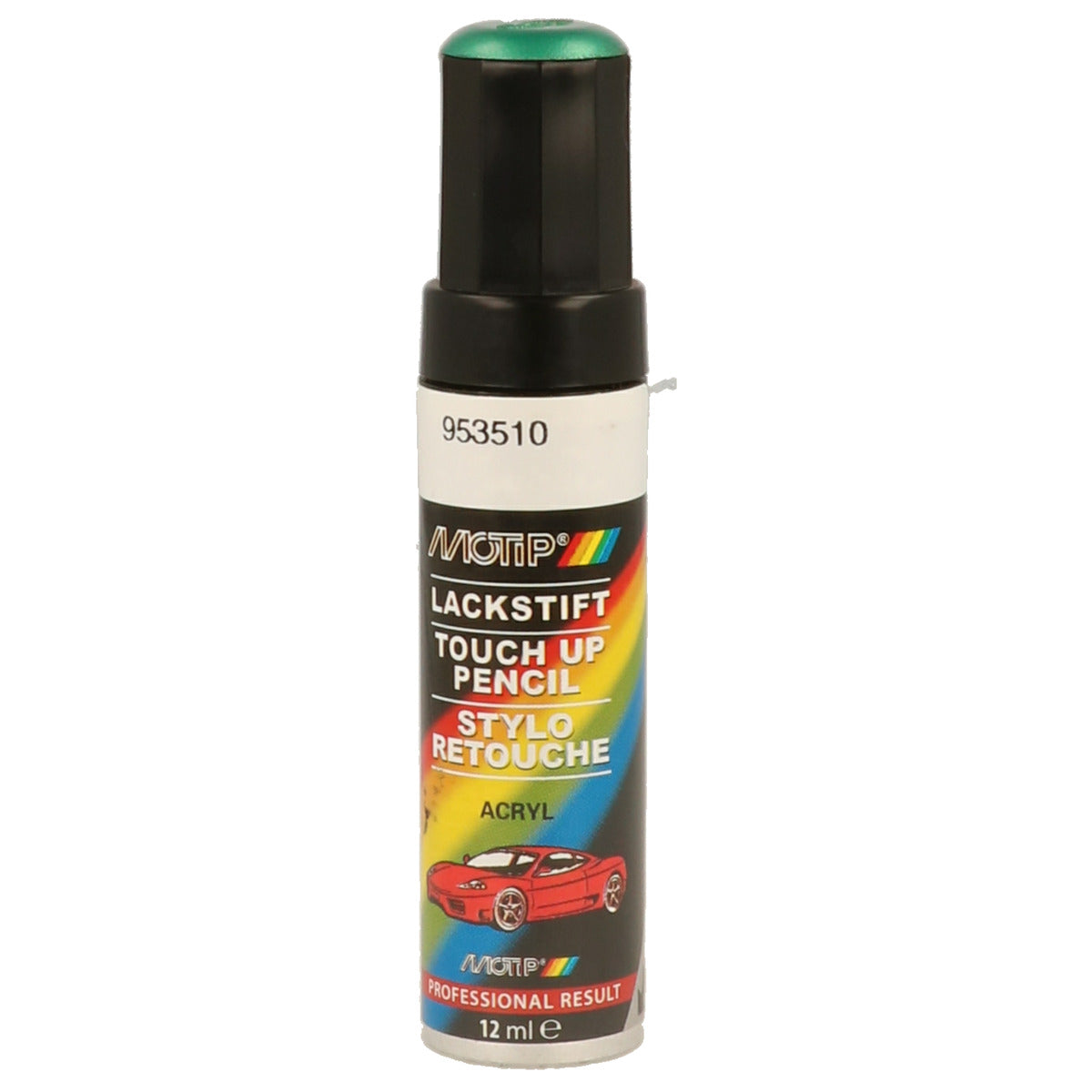 PINCEAU RETOUCHE KOMPAKT 953510 VERT METALLISE 12ML MOTIP