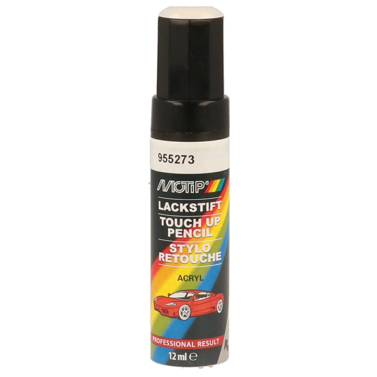 PINCEAU RETOUCHE KOMPAKT 955273 ARGENT METALLISE 12ML MOTIP