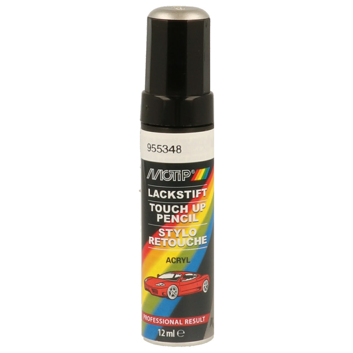 PINCEAU RETOUCHE KOMPAKT 955348 ARGENT METALLISE 12ML MOTIP