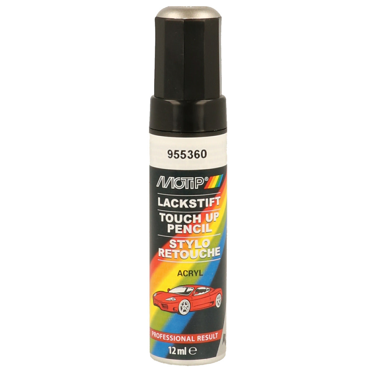 PINCEAU RETOUCHE KOMPAKT 955360 ARGENT METALLISE 12ML MOTIP