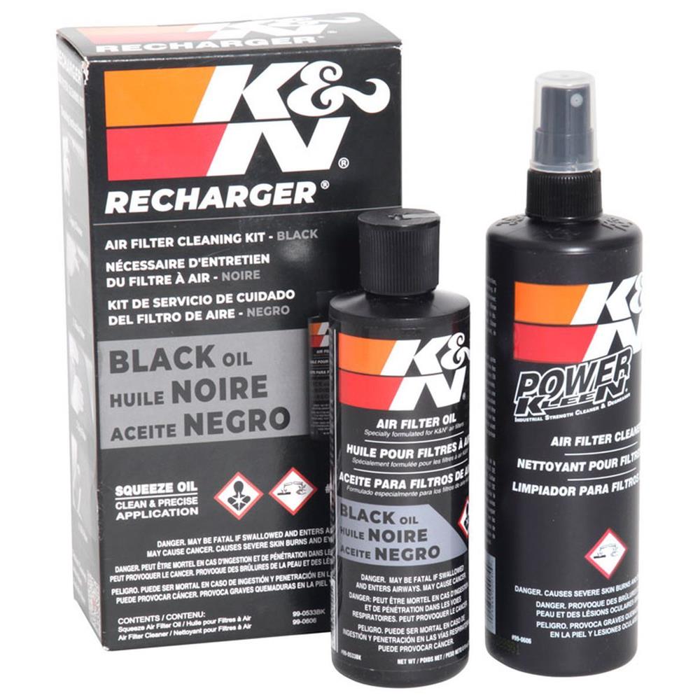 KIT D'ENTRETIEN POUR FILTRE A AIR NOIR K&N 99-5050BK