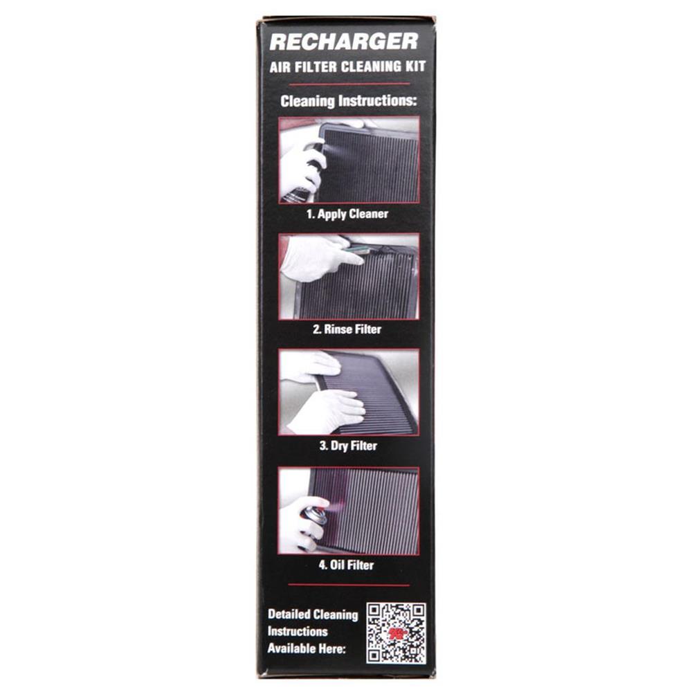 NETTOYANT 355ML + FLACON HUILE 237ML POUR FILTRE A AIR K&N 99-5050