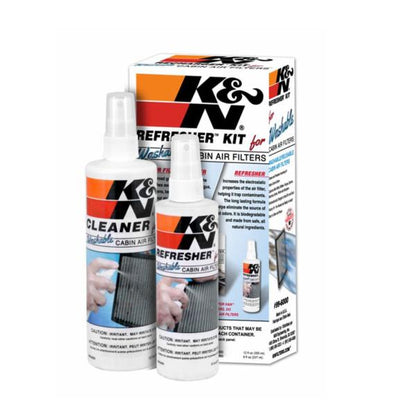 NETTOYANT 355ML + DESINFECTANT 204ML FILTRE D'HABITACLE K&N 99-6000