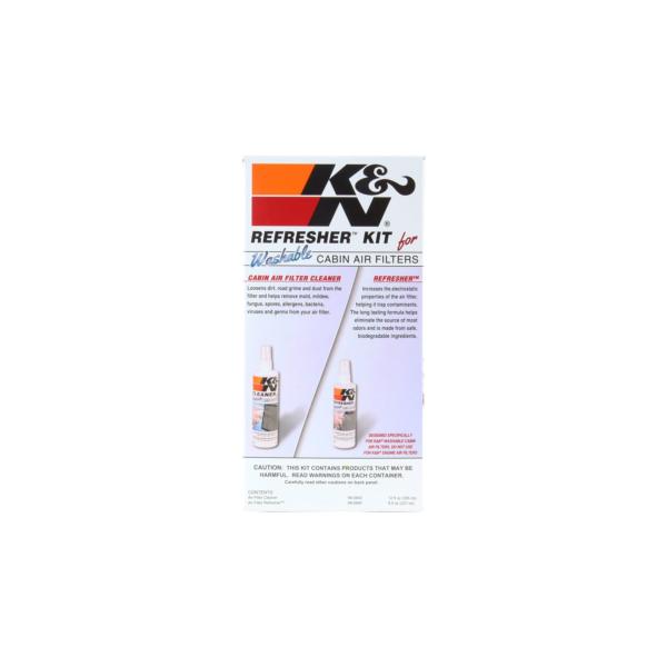 NETTOYANT 355ML + DESINFECTANT 204ML FILTRE D'HABITACLE K&N 99-6000