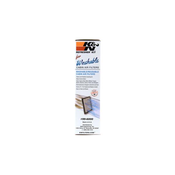 NETTOYANT 355ML + DESINFECTANT 204ML FILTRE D'HABITACLE K&N 99-6000