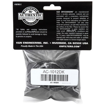 CHAUSSETTE DE RECHANGE POUR FILTRE A AIR DE REMPLACEMENT K&N  AC-1012