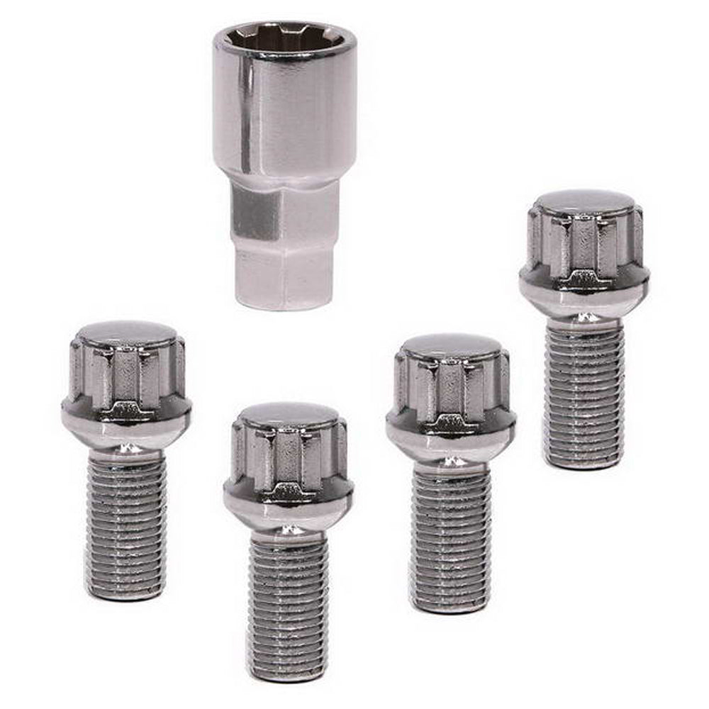 4 VIS ANTIVOL LOKNOX M12X1.25/ 60°/ LONG. 30.5MM/ Ø17/19MM