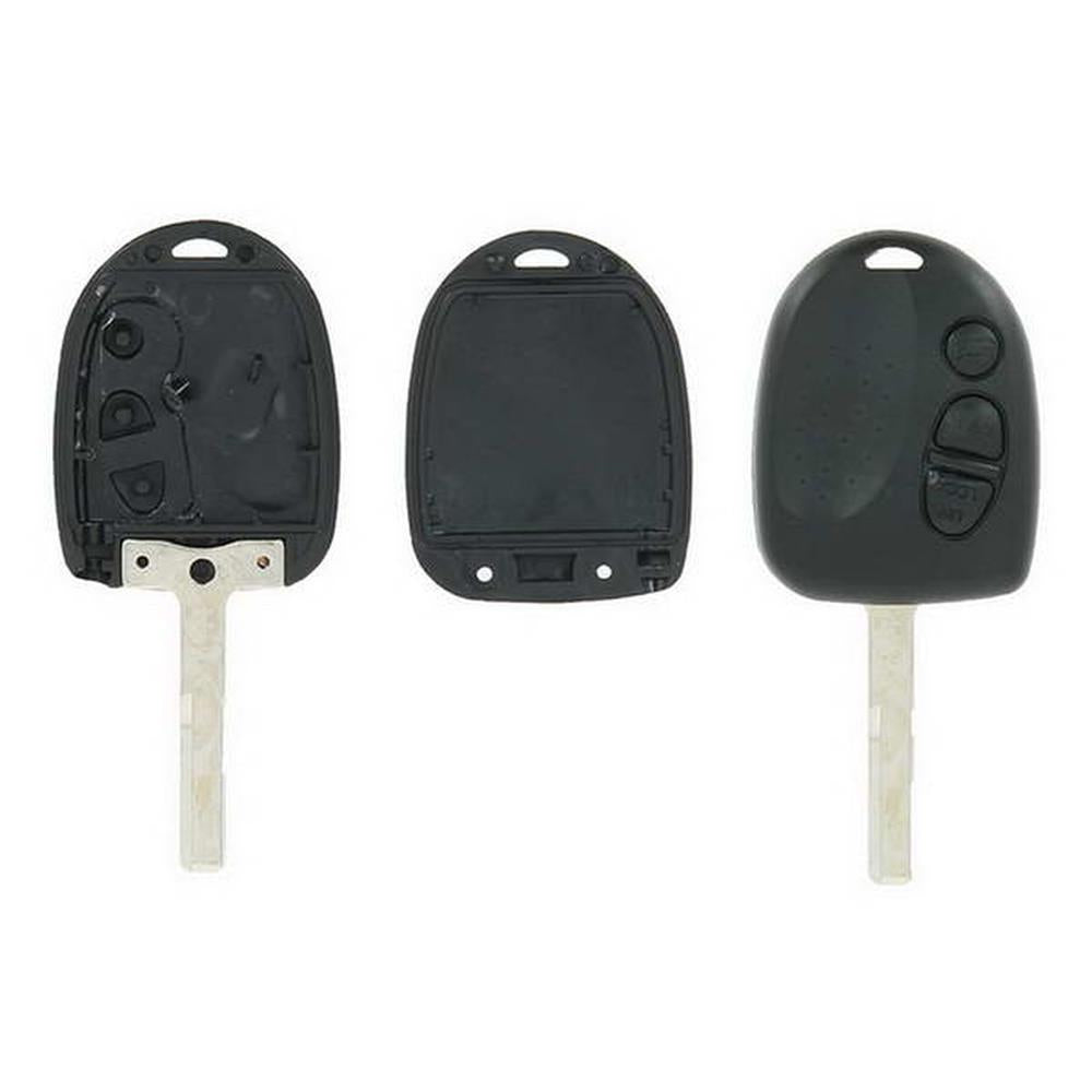 COQUE CLE ADAPTABLE CHEVROLET 3 BOUTONS LAME FRAISEE FIXE 7MM