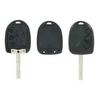 COQUE CLE ADAPTABLE CHEVROLET 3 BOUTONS LAME FRAISEE FIXE 7MM