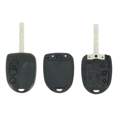 COQUE CLE ADAPTABLE CHEVROLET 3 BOUTONS LAME FRAISEE FIXE 7MM