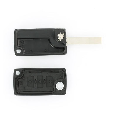 COQUE CLE ADAPTABLE POUR CITROEN CE0523 3 BOUTONS LAME FRAISEE KEYSKAR