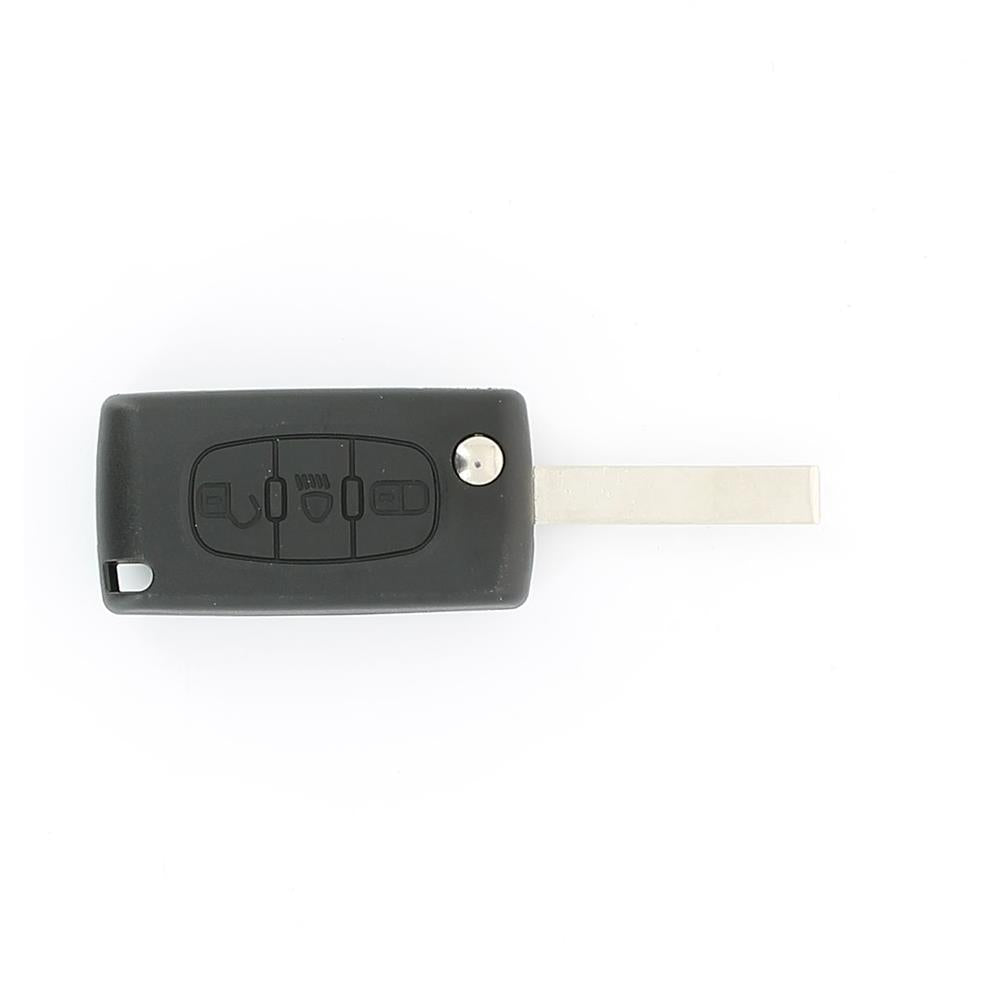 COQUE CLE ADAPTABLE POUR CITROEN CE0523 3 BOUTONS LAME FRAISEE KEYSKAR
