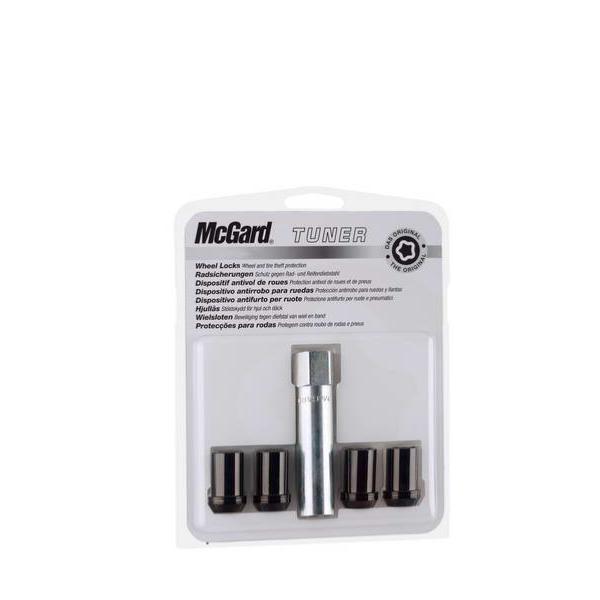 4 ECROUS US NOIRS MCGARD 1/2X20/ 60°/    Ø21 MM