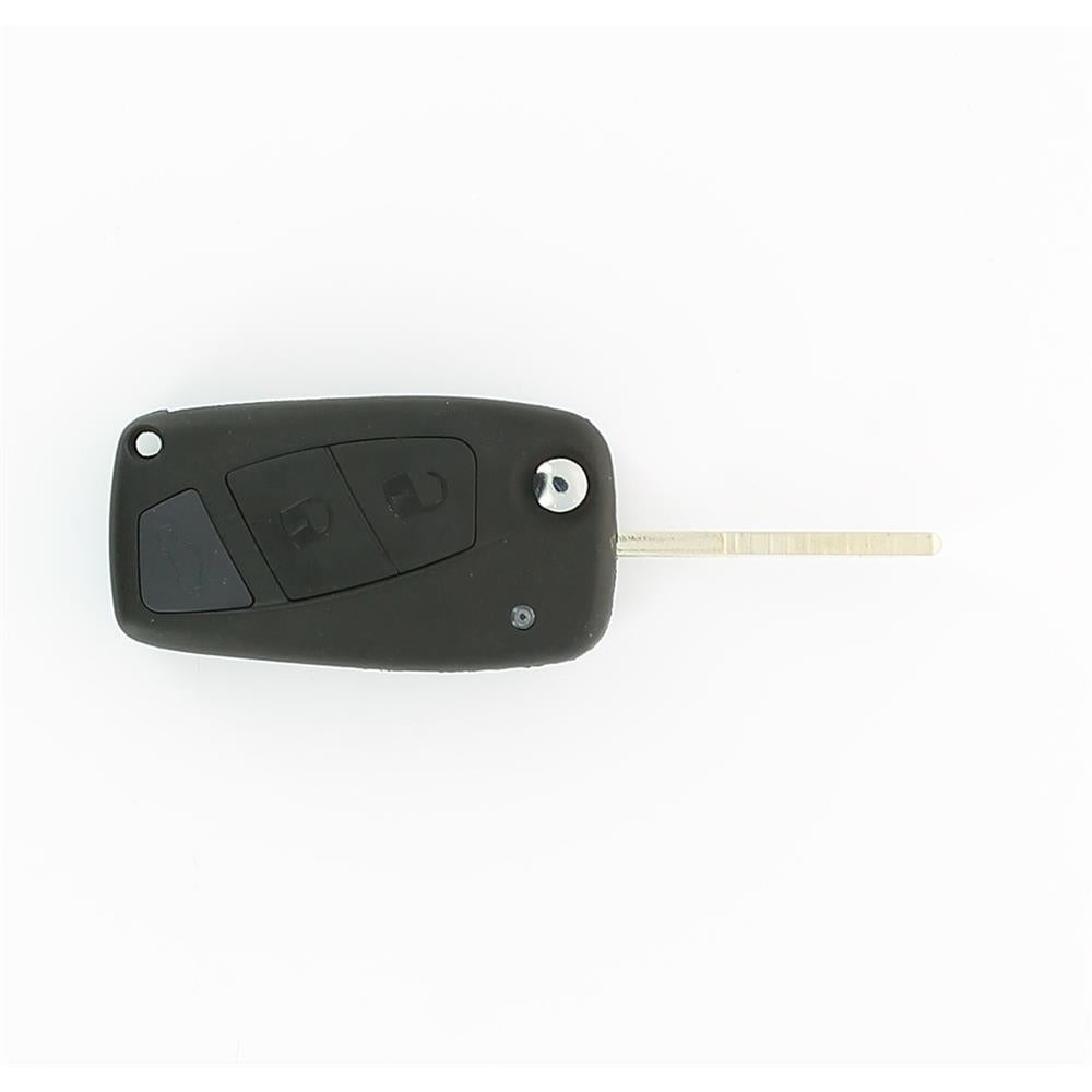 COQUE CLE ADAPTABLE POUR FIAT 3 BOUTONS LAME FRAISEE (PILE SUR TIROIR) KEYSKAR