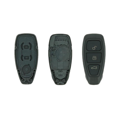 COQUE CLE ADAPTABLE FORD 3 BOUTONS LAME FRAISEE 7MM