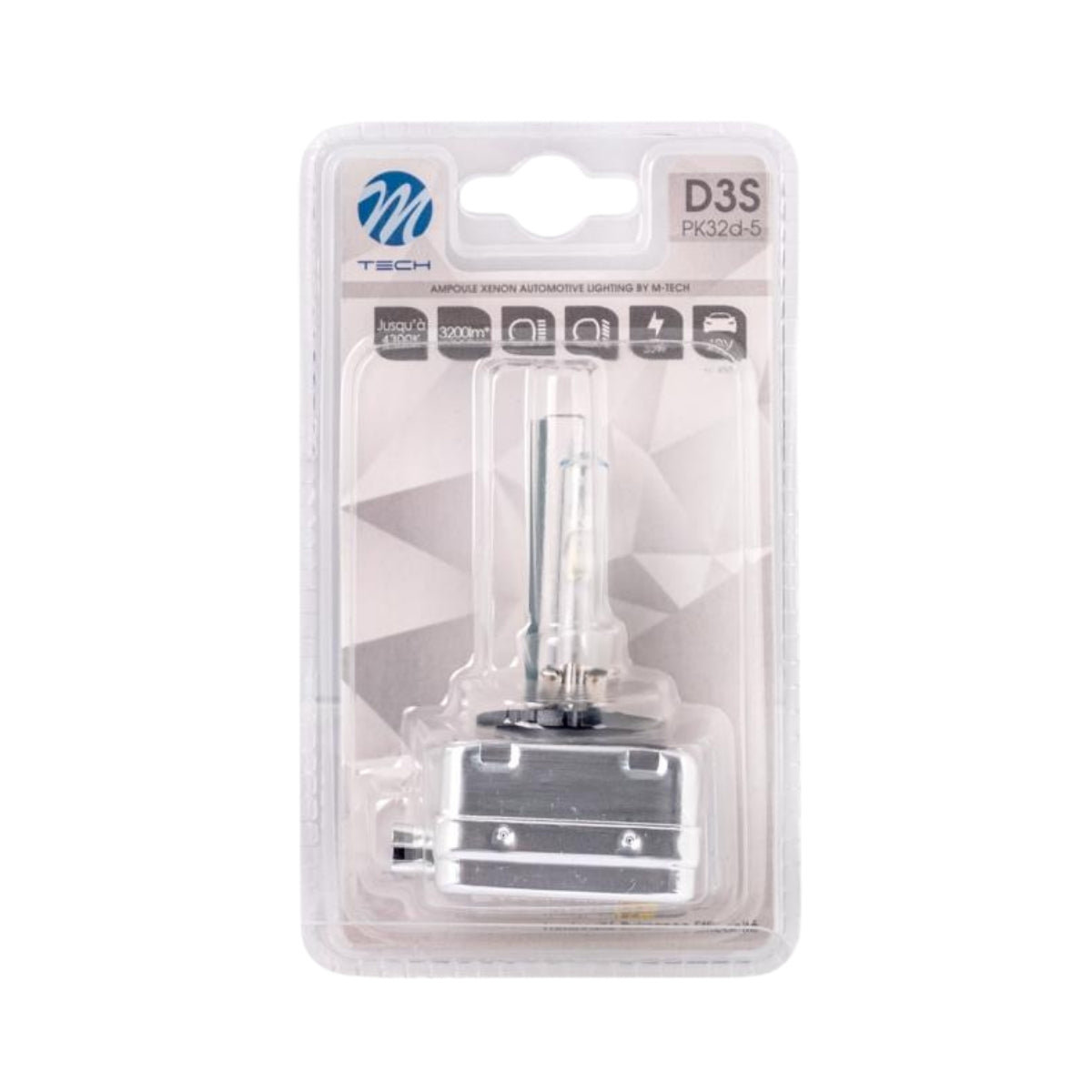 1 AMPOULE D3S 4300K 35W +30% CE (BLISTER)