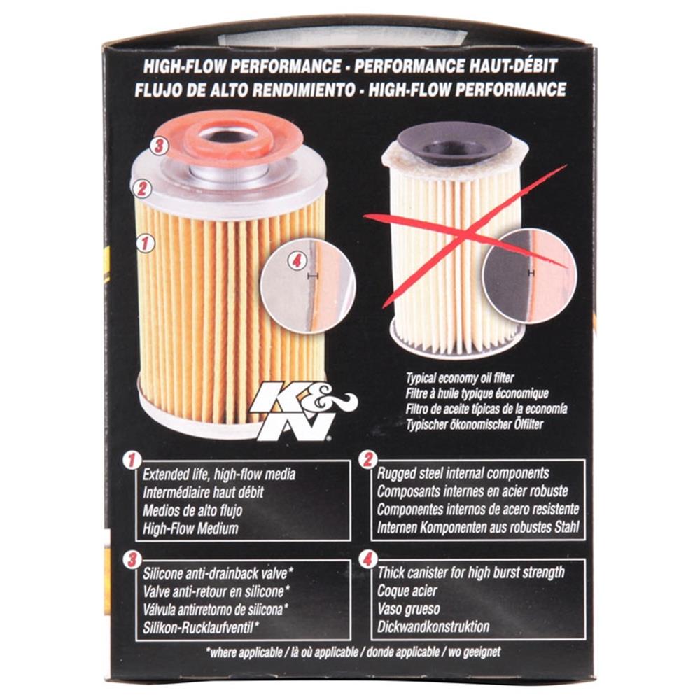 FILTRE A HUILE DE REMPLACEMENT K&N HP-2002