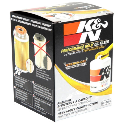 FILTRE A HUILE DE REMPLACEMENT K&N HP-2003