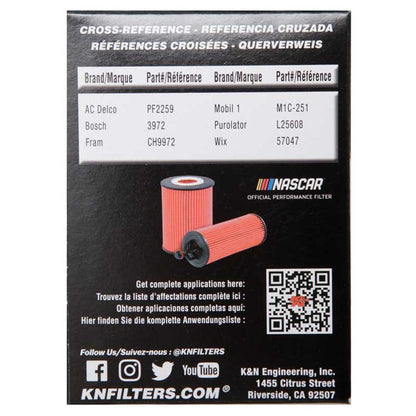 FILTRE A HUILE DE REMPLACEMENT K&N HP-7020