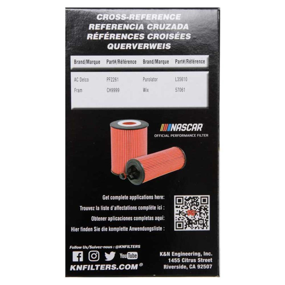 FILTRE A HUILE DE REMPLACEMENT K&N HP-7022