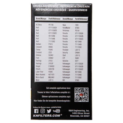 FILTRE A HUILE DE REMPLACEMENT K&N HP-7031