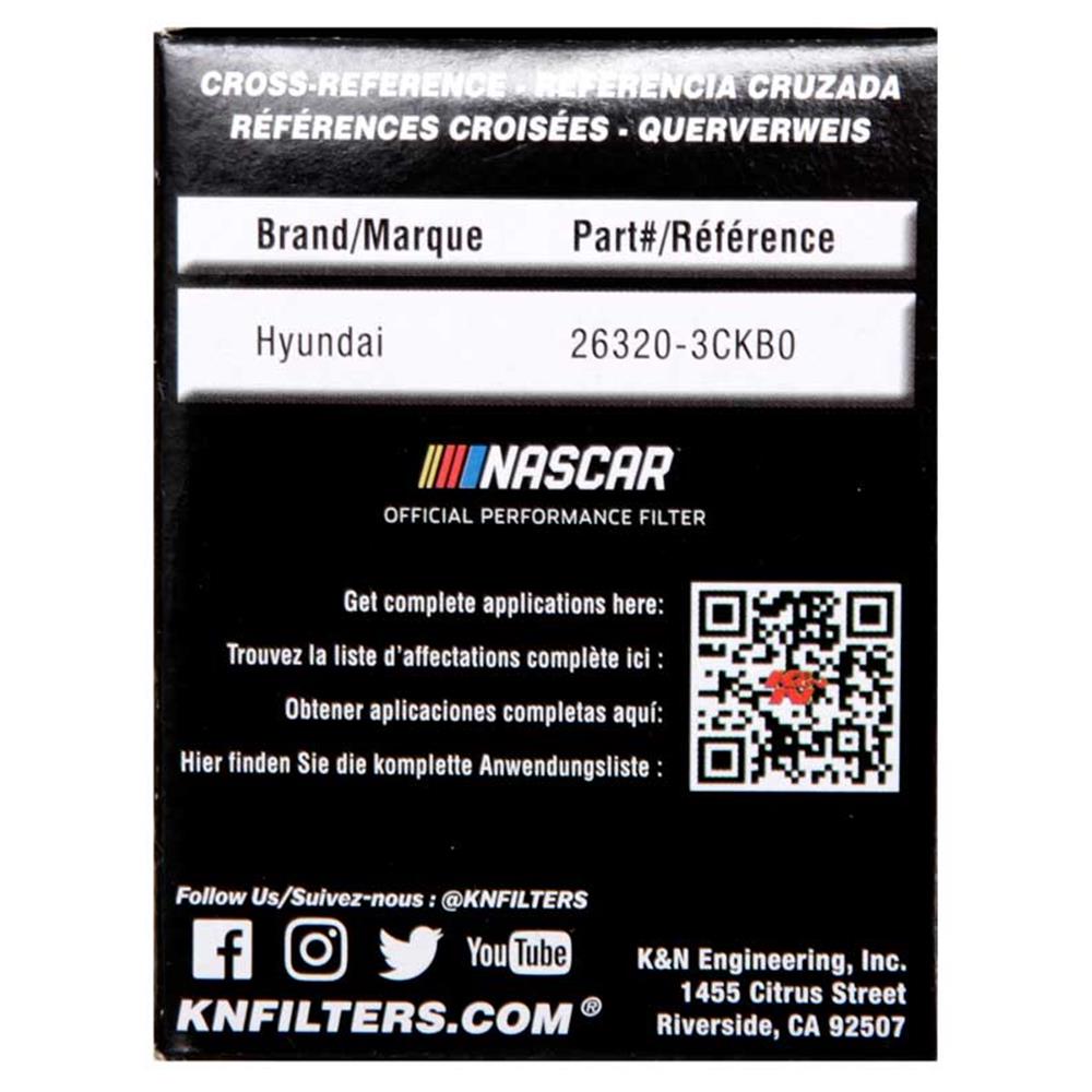 FILTRE A HUILE DE REMPLACEMENT K&N HP-7035