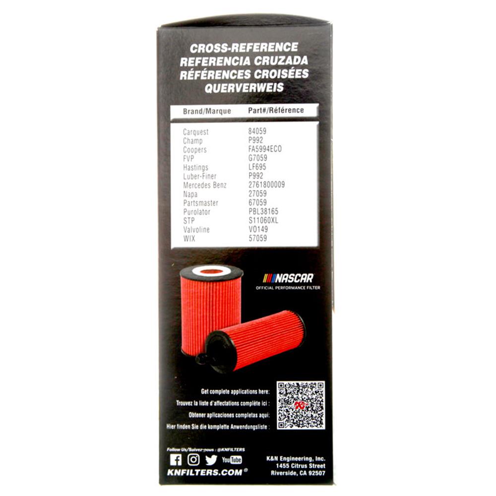 FILTRE A HUILE DE REMPLACEMENT K&N HP-7040