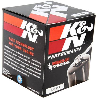 FILTRE A HUILE DE REMPLACEMENT K&N KN-138