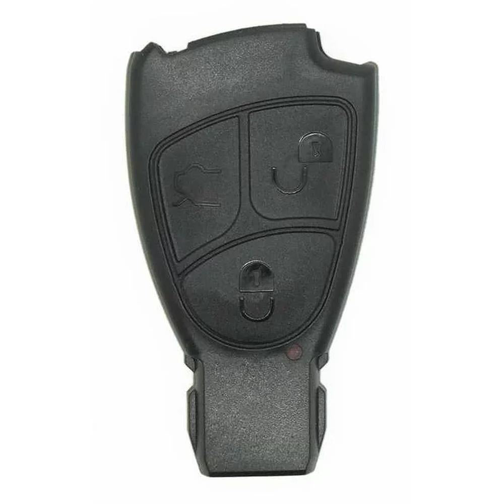 COQUE CLE ADAPTABLE POUR MERCEDES 3 BOUTONS LAME FRAISEE SECOURS KEYSKAR