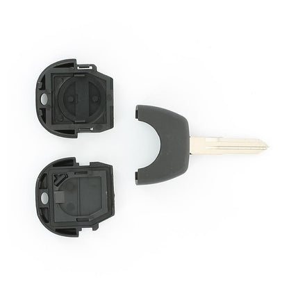 COQUE CLE ADAPTABLE POUR NISSAN 2 BOUTONS LAME CRANTEE KEYSKAR