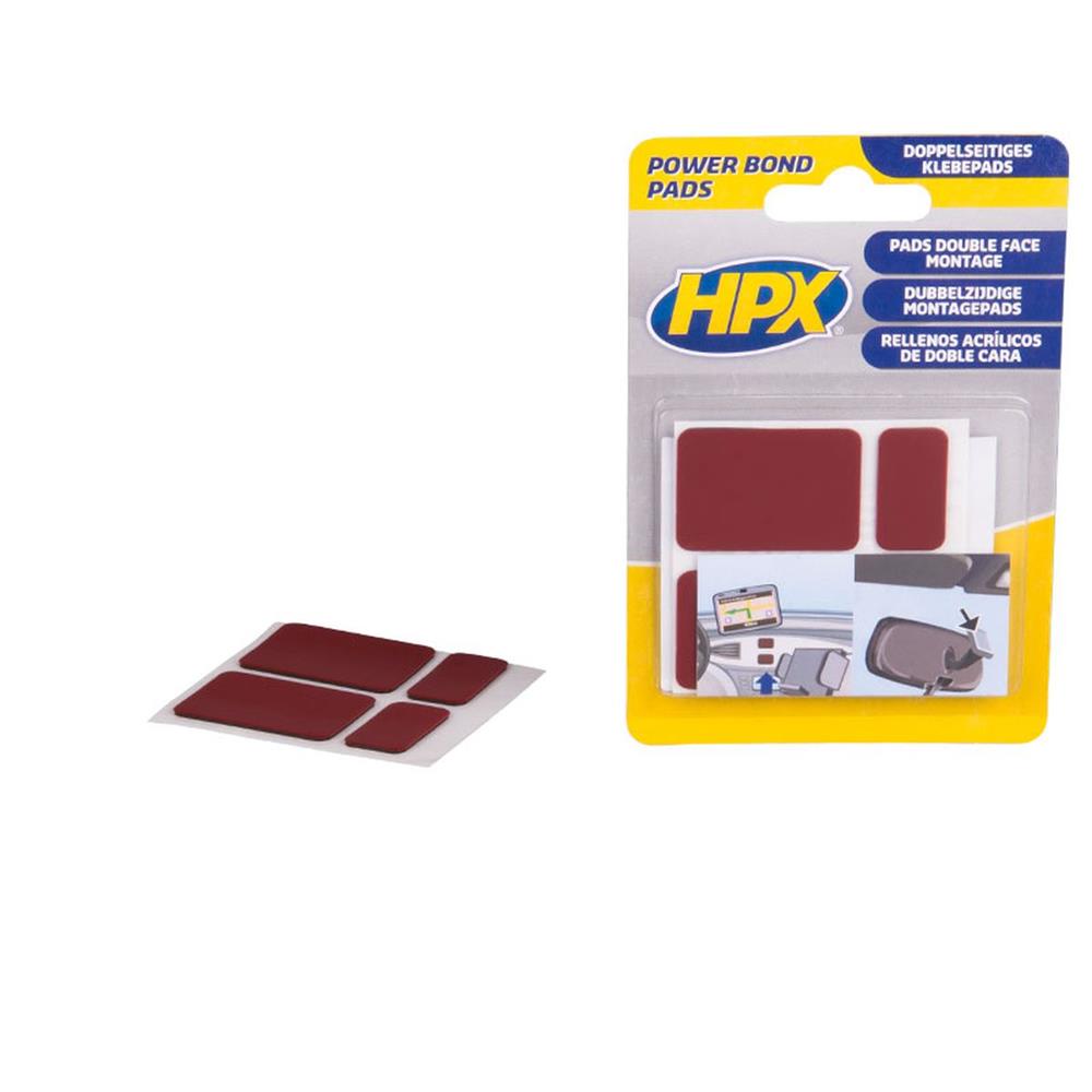 TAMPONS ADHESIFS DOUBLE FACE ANTHRACITE TAPES HPX