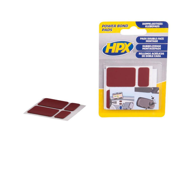 TAMPONS ADHESIFS DOUBLE FACE ANTHRACITE TAPES HPX