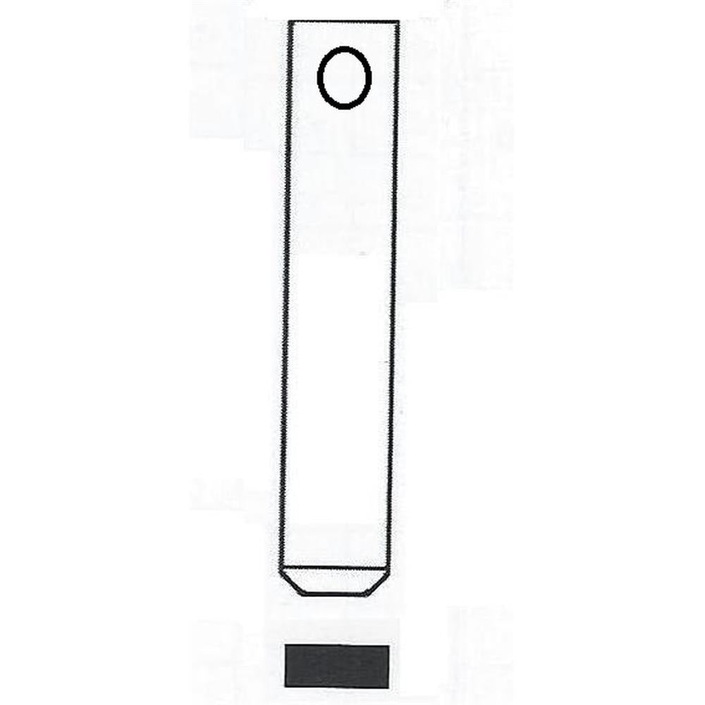 COQUE CLE ADAPTABLE POUR PEUGEOT 2 BOUTONS LAME FRAISEE KEYSKAR