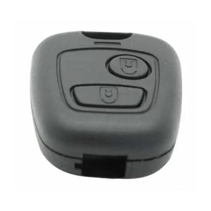 COQUE CLE ADAPTABLE POUR PEUGEOT 2 BOUTONS CLE CROIX KEYSKAR