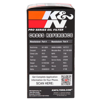 FILTRE A HUILE DE REMPLACEMENT K&N PS-7033