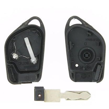 COQUE CLE ADAPTABLE PSA 1 BOUTON LAME FRAISEE FIXE