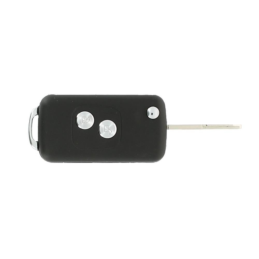 COQUE CLE ADAPTABLE PSA 2 BOUTONS LAME CRANTEE RETRACTABLE