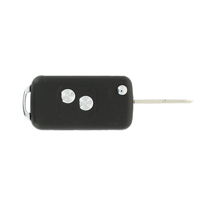COQUE CLE ADAPTABLE PSA 2 BOUTONS LAME CRANTEE RETRACTABLE