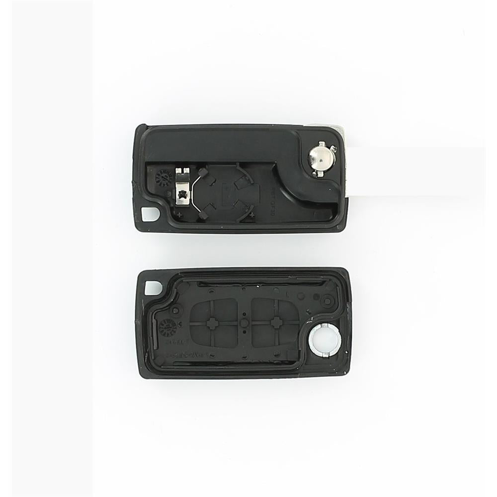 COQUE CLE ADAPTABLE PSA 2 BOUTONS LAME FRAISEE RETRACTABLE 7/8MM
