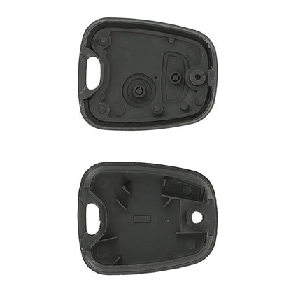 COQUE CLE ADAPTABLE PSA 2 BOUTONS  LAME CRANTEE FIXE