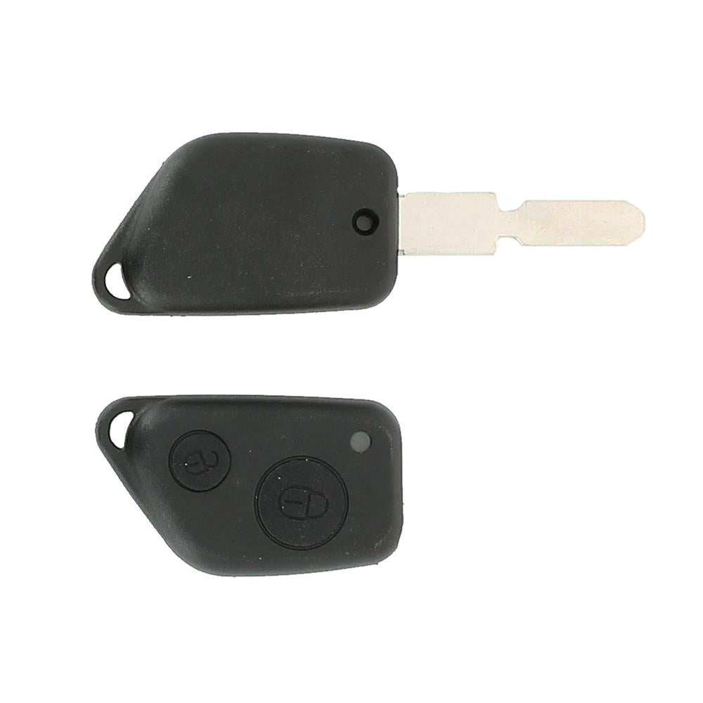COQUE CLE ADAPTABLE PSA 2 BOUTONS LAME FRAISEE 7MM