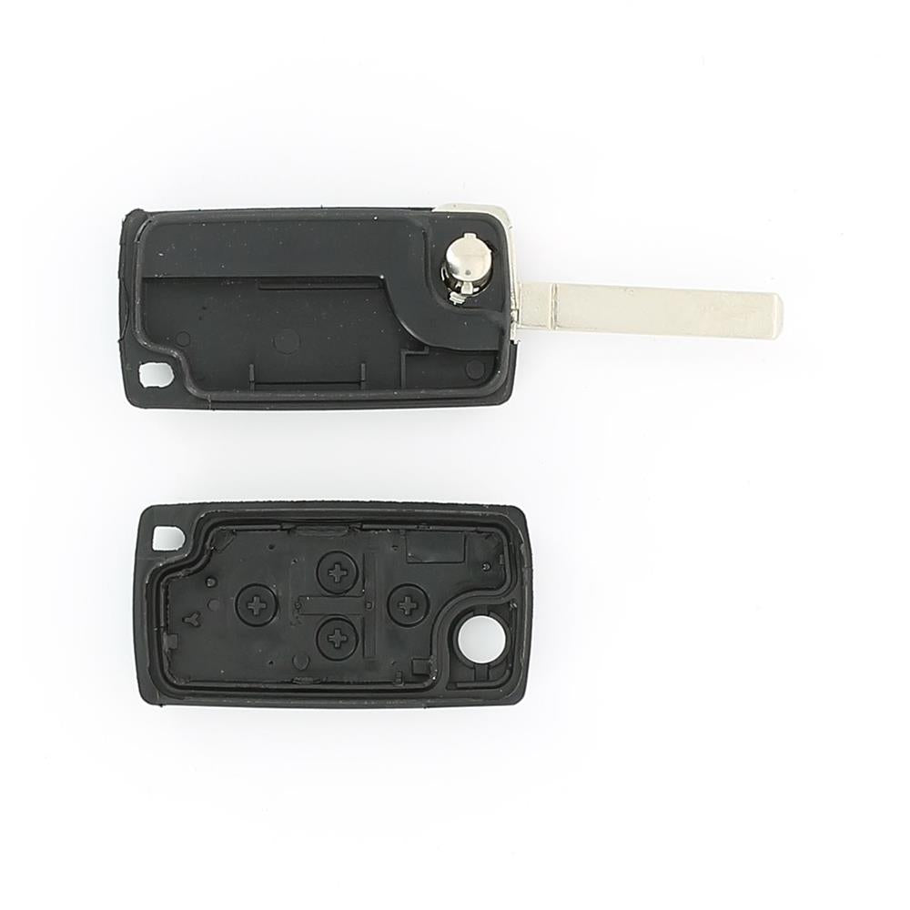 COQUE CLE ADAPTABLE PSA 4 BOUTONS LAME FRAISEE RETRACTABLE 7MM